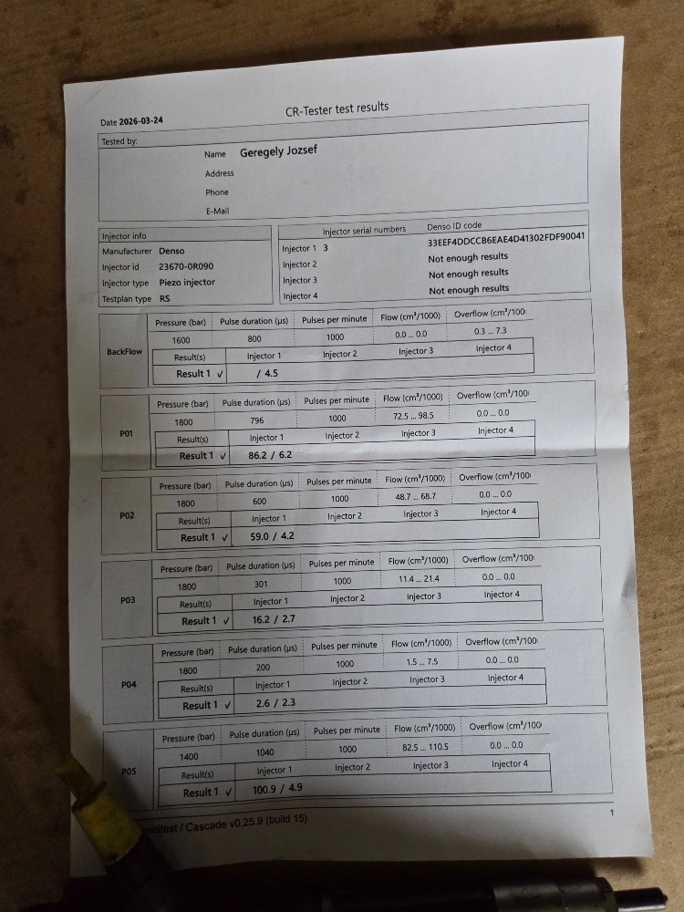 Toyota D-Cat 150 Le porlasztó2009-